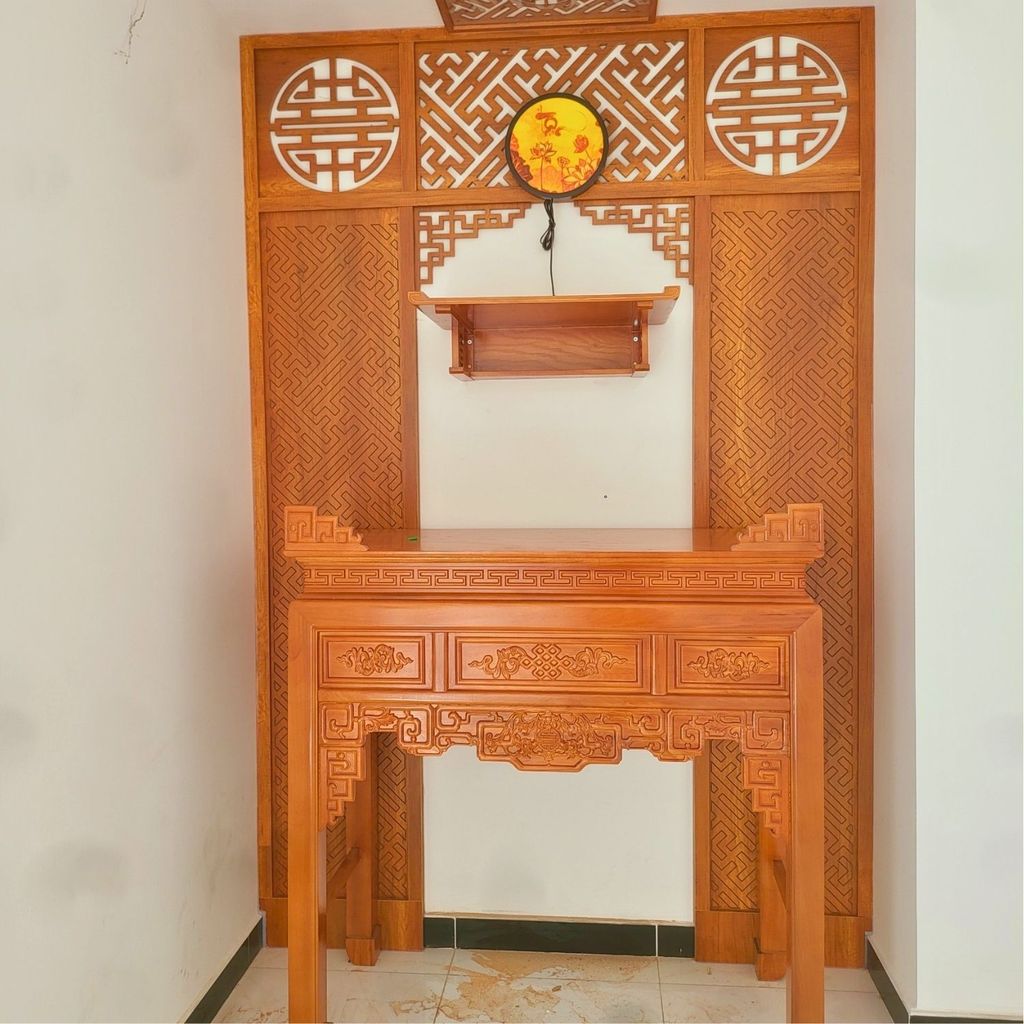 Mẫu cnc phòng thờ PT109