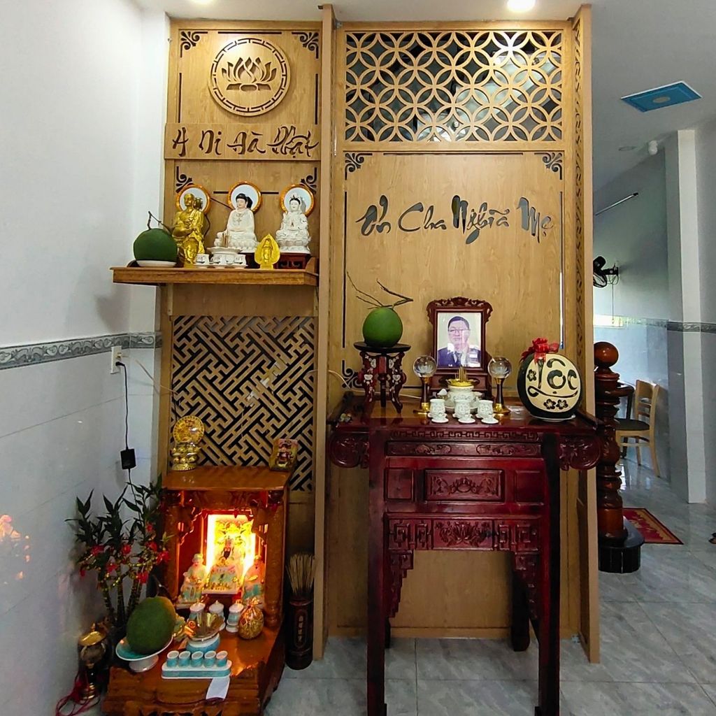 Không gian thờ đẹp PT01
