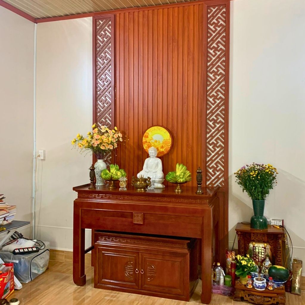 Vách bàn thờ PT142