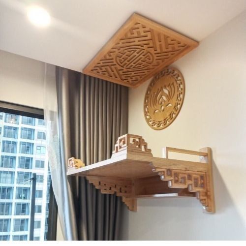  Bàn thờ treo tường đẹp nhất MS22 