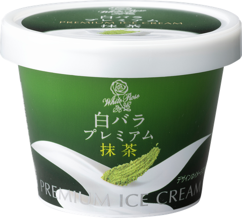 Kem Matcha Hoa Hồng Trắng Cao Cấp「白バラプレミアム」