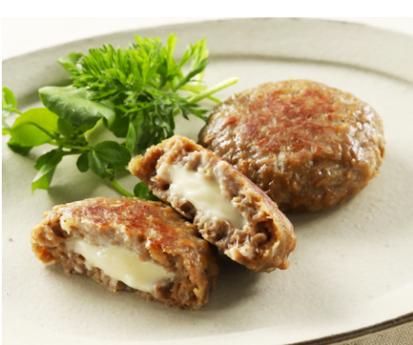 Hamburger Sốt Phô Mai「とろーりチーズのハンバーグ　600g (10個入り)」