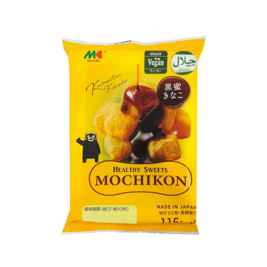 Bánh Mochikon Vị Bột Đậu Nành「MOCHIKON　黒蜜きなこ」