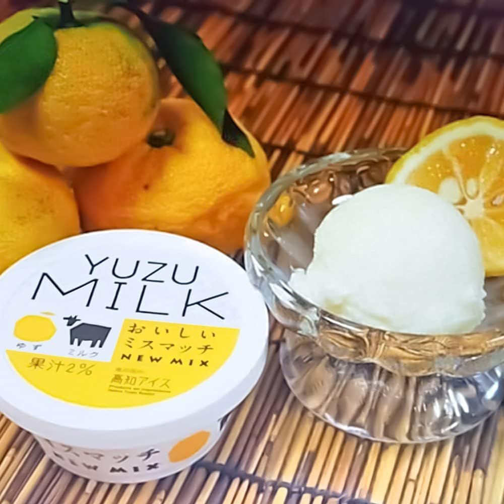 Kem Vị Yuzu Sữa「ゆずミルクアイス」