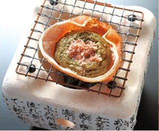 Sốt Gạch Cua「かにみそ甲ら焼き」