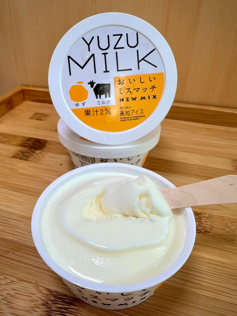 Kem Vị Yuzu Sữa「ゆずミルクアイス」