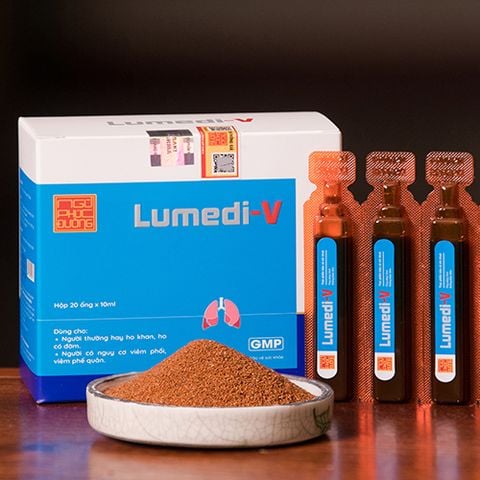 TPBVSK Lumedi-V - Hỗ trợ tăng cường sức khoẻ đường hô hấp