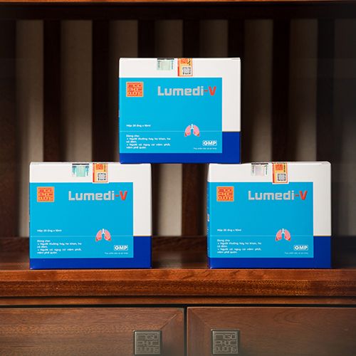 TPBVSK Lumedi-V - Hỗ trợ tăng cường sức khoẻ đường hô hấp