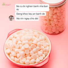 Bánh Ăn Dặm Mây Trắng Bồng Bềnh Vị Sữa Chua Giòn Tan