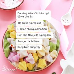 Bánh Ngôi Sao Ăn Dặm Rau Củ Tự Nhiên