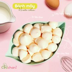 Bánh Ăn Dặm Mây Trắng Bồng Bềnh Vị Sữa Chua Giòn Tan