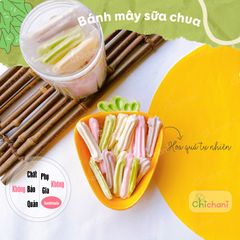 Bánh sữa chua hoa quả tự nhiên cho bé ăn dặm