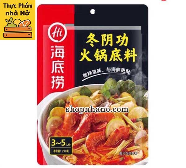  Cốt lẩu Haidilao vị thái Tomyom 