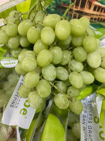  Nho xanh cô gái Mỹ 