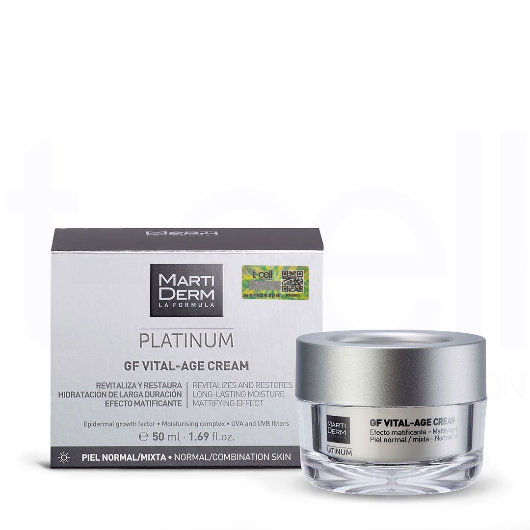  Kem Dưỡng Phục Hồi Chống Lão Hóa Toàn Diện - MartiDerm Platinum GF Vital Age Cream (50ml) 