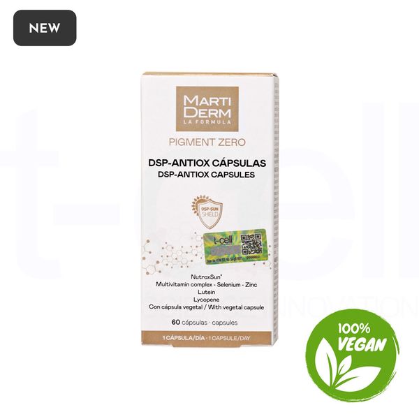  Viên Uống Chống Nắng, Làm Sáng Da Thuần Chay - MartiDerm Pigment Zero DSP Antiox Capsules (60 viên) (Phiên bản cải tiến 2023) 