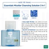  Nước Tẩy Trang Làm Sạch Sâu 3 trong 1 - MartiDerm Essentials Micellar Cleansing Solution 3 In 1 (300ml) 