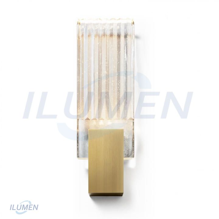  ĐÈN TƯỜNG Pleated Glass Sconca 