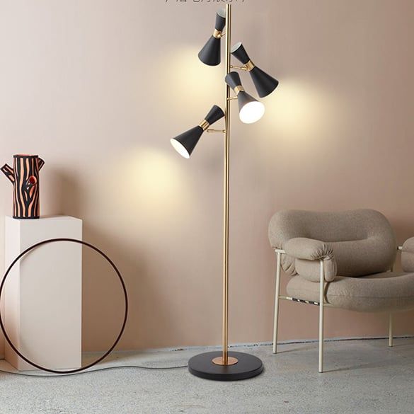  XDS0014 ĐÈN SÀN HOA LOA KÈN 