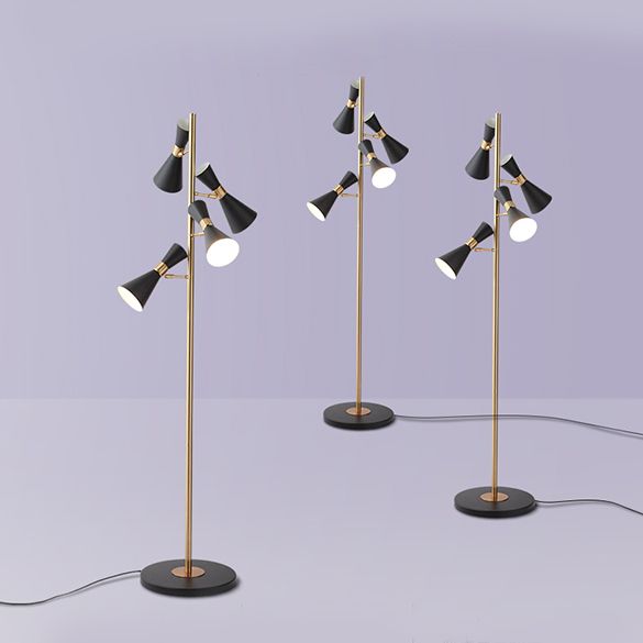  XDS0014 ĐÈN SÀN HOA LOA KÈN 