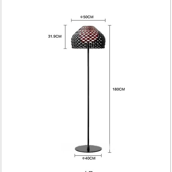  XDS0017 ĐÈN SÀN TỔ ONG 