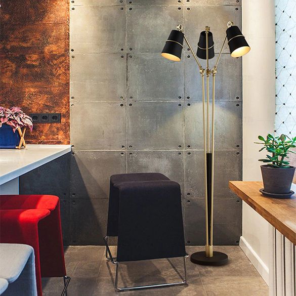  XDS0019 ĐÈN SÀN PHONG CÁCH HIỆN ĐẠI 