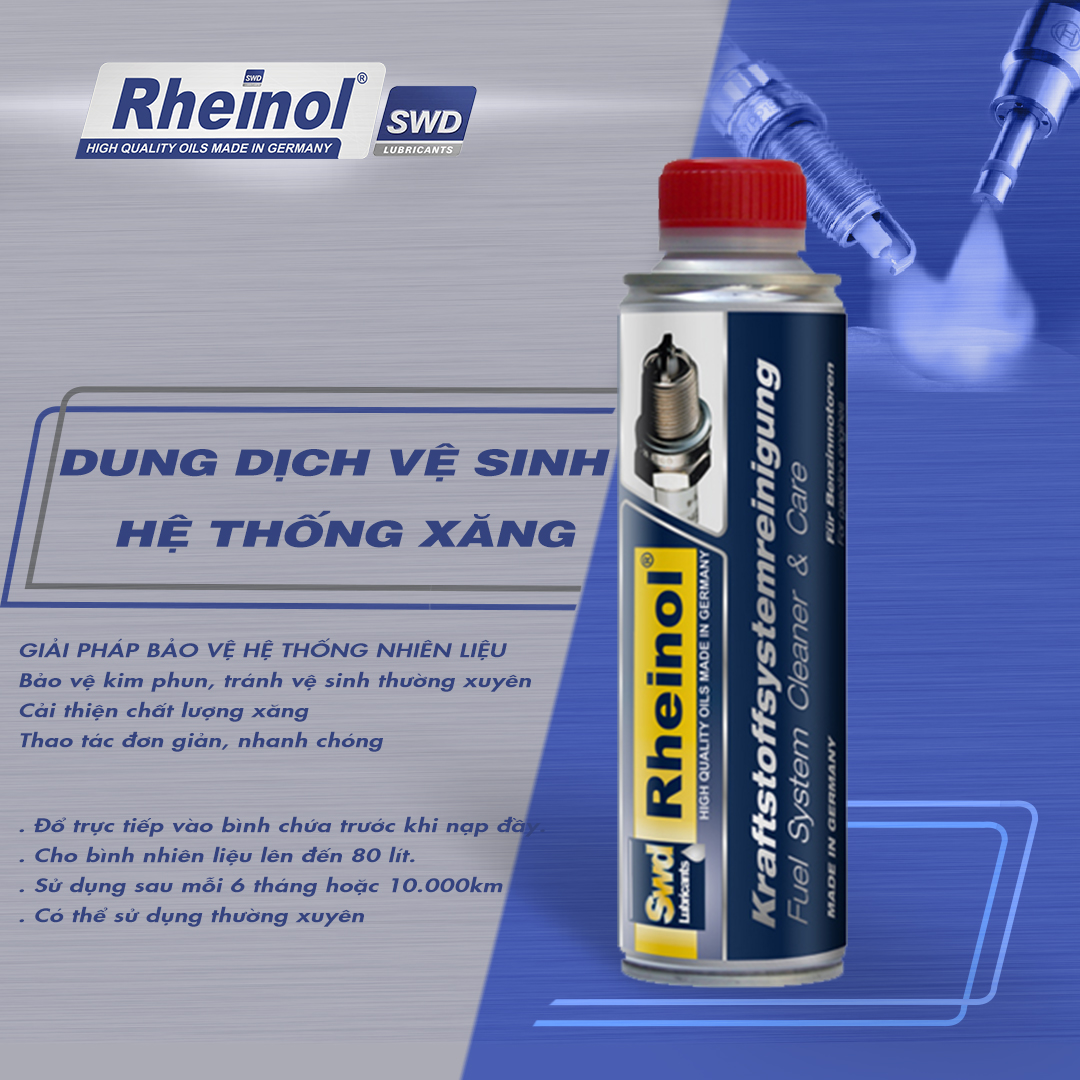 Dung Dịch Vệ Sinh Hệ Thống Xăng 300ml – RHEINOL