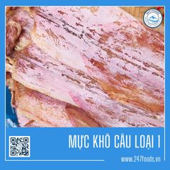 Mực khô câu loại 1 size 7-10 con