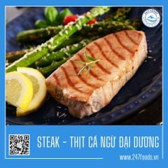 Steak - Thịt Cá Ngừ Đại Dương - 4-7 miếng/kg