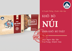 Khô bò NÚI - Đặc Sản Khánh Hòa