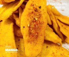 COMBO XOÀI SẤY DẺO - 1kg gồm 2 túi 500g Vị Nguyên Bản & Vị Muối Ớt