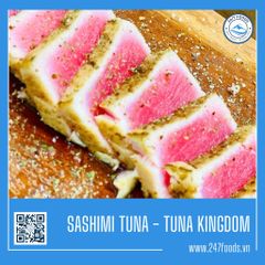 Tuna Sashimi - Tuna Kingdom - Thịt Cá Ngừ Đại Dương