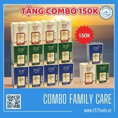 COMBO FAMILY CARE - YẾN SÀO CHƯNG SẴN - ƯU ĐÃI COMBO 150K