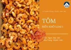 Tôm Biển Khô Loại 1 Size Lớn - Hộp quà tặng đặc sản nha trang