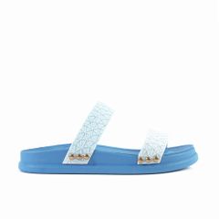 Dép nhựa đi mưa Nữ Leedo PVC 06 Xanh dương