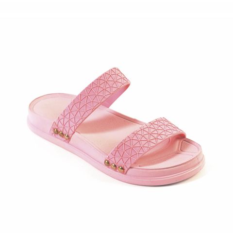 Dép nhựa đi mưa Nữ Leedo PVC 06 Hồng