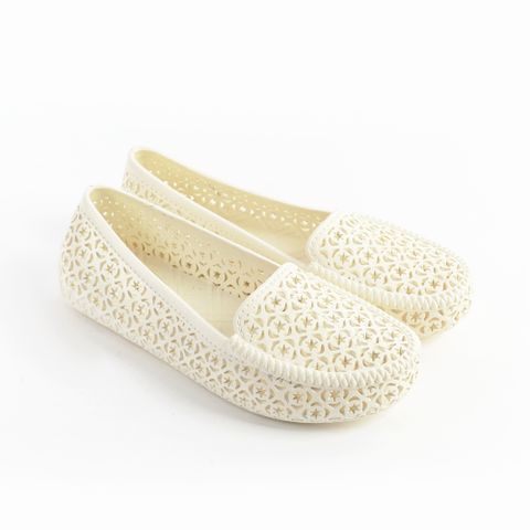 Giày nhựa đi mưa Nữ Leedo PVC 05 Trắng