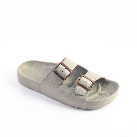 Dép nhựa đi mưa Nam Leedo PVC 02 Xám