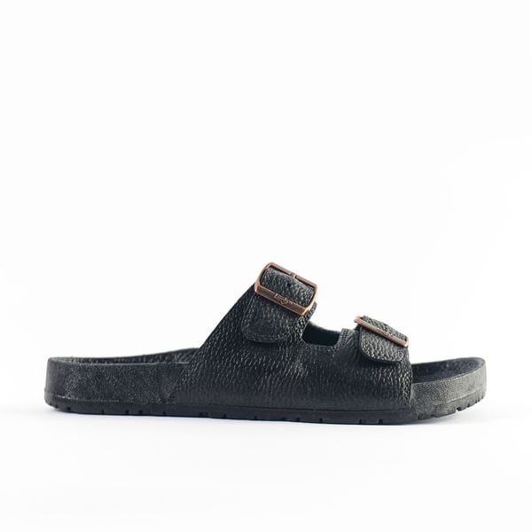  Dép nhựa đi mưa Nam Leedo PVC 02 Đen 