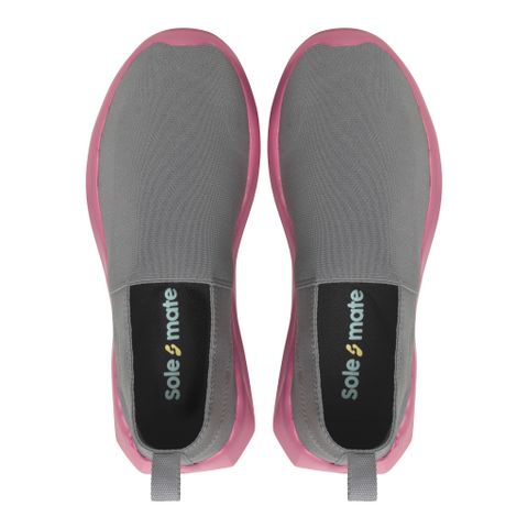 Giày thun thời trang Solemate 530 Xám hồng