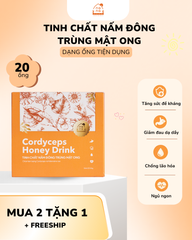 (MUA 2 TẶNG 1) Tinh Chất Nấm Đông Trùng Hạ Thảo 20 Ống