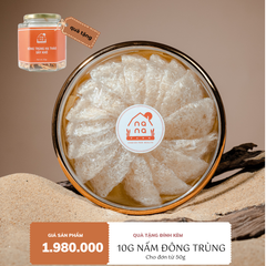 Tinh Yến sơ mướp Nana Farm -  tặng kèm 10gram Nấm Đông Trùng