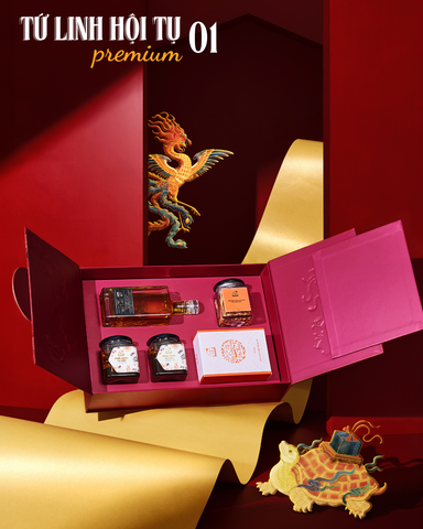TỨ LINH HỘI TỤ PREMIUM 01 - BST QUÀ TẾT 2025 - MIỄN PHÍ VẬN CHUYỂN