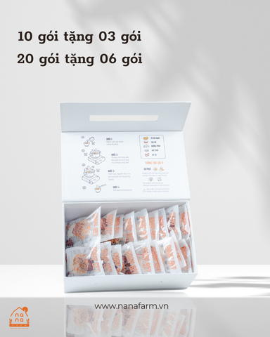 Hộp quà Set Yến Baby HOT Nana Farm - Miễn Ship Toàn Quốc