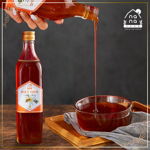 MẬT ONG HOA RỪNG NGUYÊN CHẤT NANA FARM 500ML