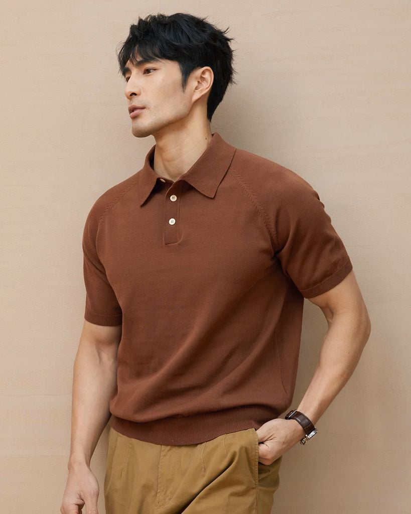 ÁO POLO DỆT KIM ROGER | 100% COTTON | REGULAR FIT
