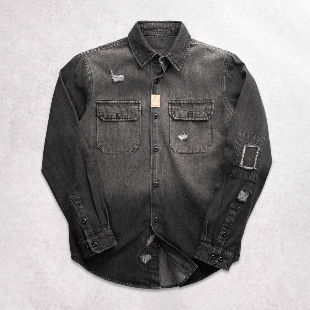 ÁO SƠ MI ZANE | DENIM | REGULAR FIT | S369