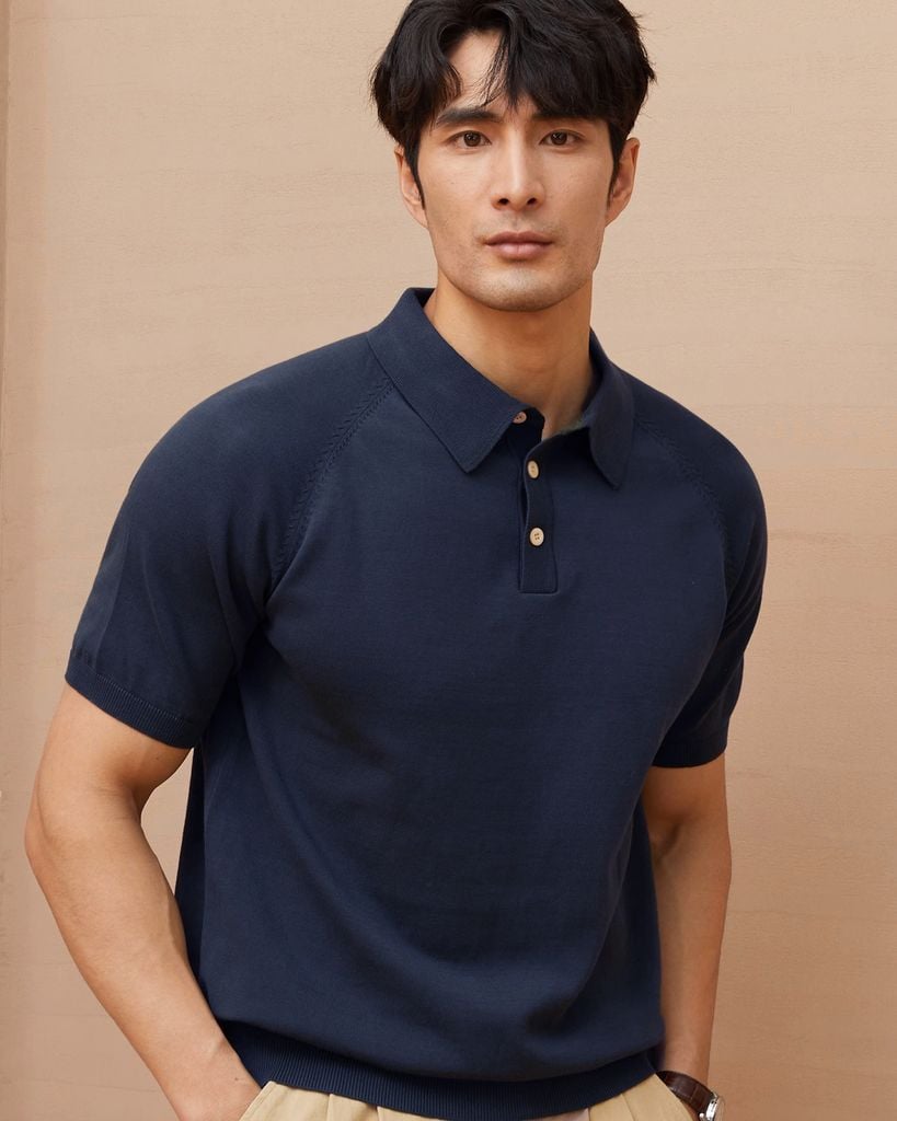 ÁO POLO DỆT KIM ROGER | 100% COTTON | REGULAR FIT