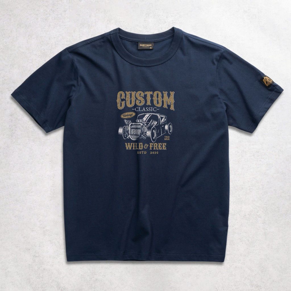 ÁO PHÔNG WILD FREE  | 100% COTTON | REGULAR FIT