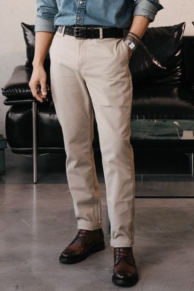  QUẦN KAKI ỐNG ĐỨNG TRACE | KAKI COTTON | FORM REGULAR FIT | K342 